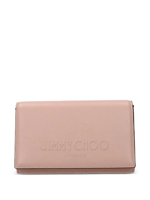 Jimmy Choo Avenue embossed crossbody-bag - Pink - zdjęcie produktu nr 1