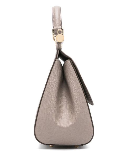 Dolce & Gabbana leather tote bag - Brown - zdjęcie produktu nr 2