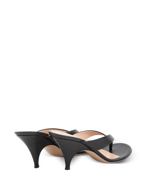 Gianvito Rossi Sofia thong sandals - Black