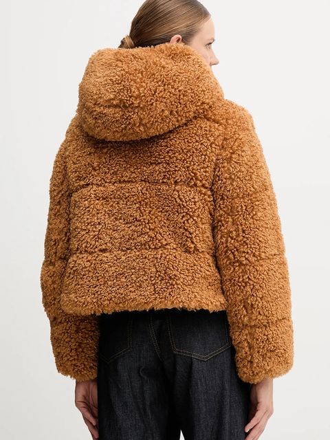 Save The Duck kurtka DADA kolor brązowy zimowa D32369W.CURL21