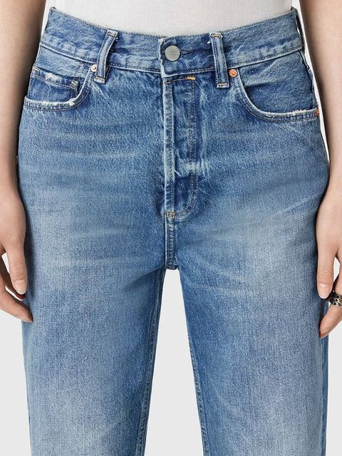 AllSaints jeansy BROOKLYN damskie high waist W027ED - zdjęcie produktu nr 2