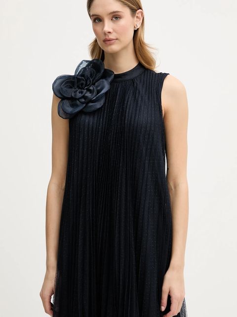 Joseph Ribkoff sukienka kolor granatowy mini rozkloszowana 261737