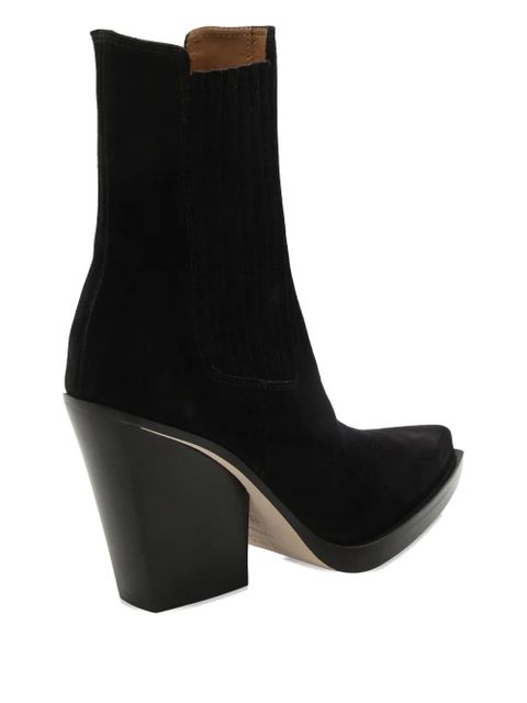 Paris Texas elastic-panel pointed-toe boots - Black - zdjęcie produktu nr 2