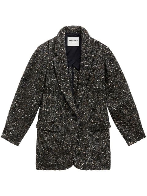 MARANT ÉTOILE Hayden single-breasted blazer - Black - zdjęcie produktu nr 1