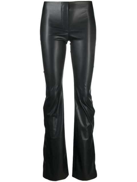 Coperni panelled-design flared trousers - Black - zdjęcie produktu nr 1