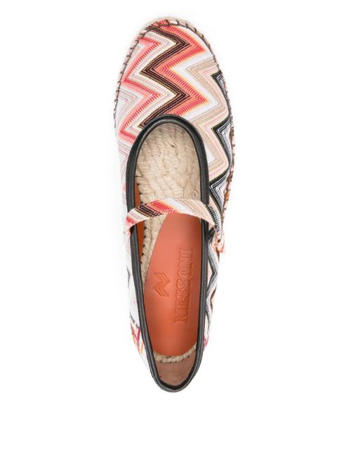 Missoni Zigzag espadrilles - Neutrals
