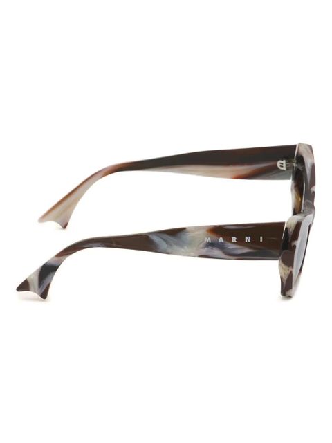 Marni Havana Zelaryth sunglasses - Brown