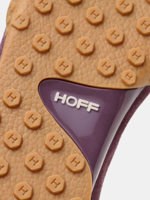 Hoff sneakersy skórzane BRIDGE damskie kolor fioletowy 22561028