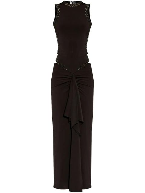 The Attico rhinestone-embellished dress - Black - zdjęcie produktu nr 1