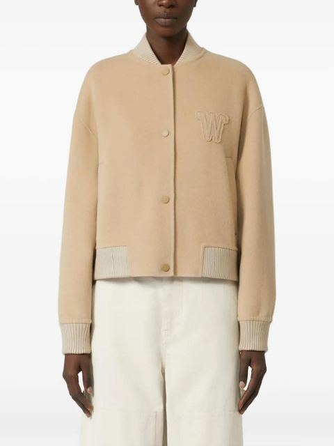 Weekend Max Mara patch-detail wool-blend jacket - Neutrals - zdjęcie produktu nr 2