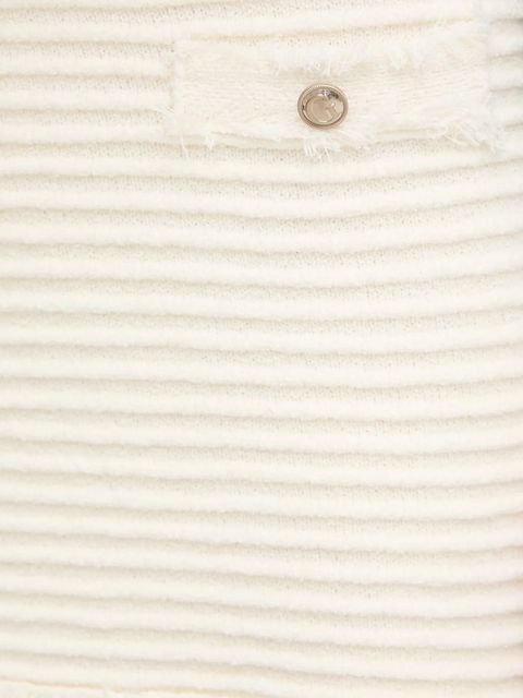 Guess szorty MALINA damskie kolor beżowy gładkie high waist W5YD1R Z0201