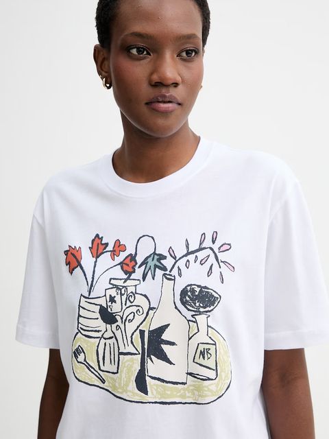 MUNTHE t-shirt bawełniany BALLON