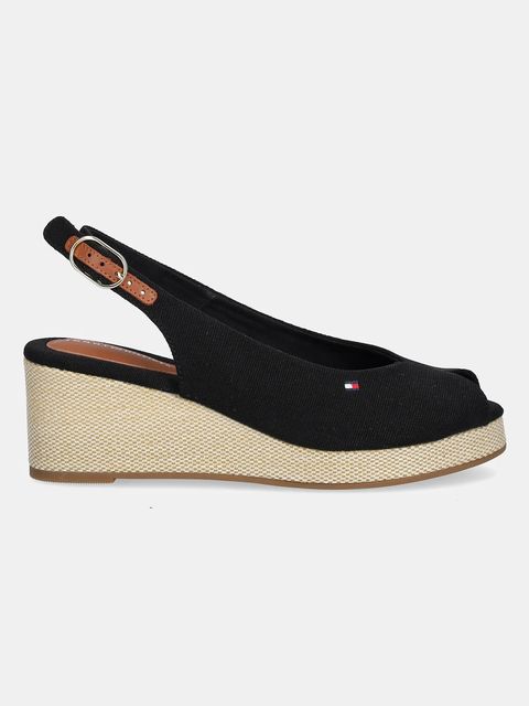 Tommy Hilfiger sandały FLAG MID WEDGE ESPAD SLINGBACK - zdjęcie produktu nr 1