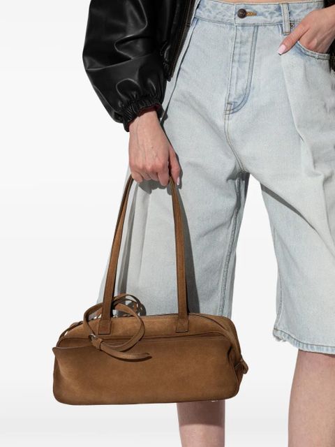 Balenciaga Carrie leather tote bag - Brown - zdjęcie produktu nr 2