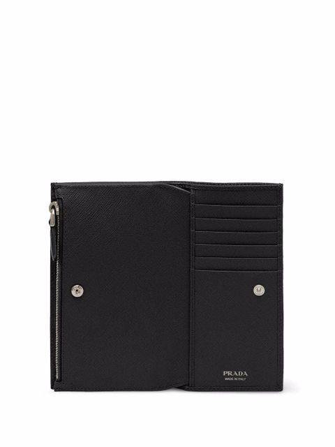 Prada triangle logo wallet - Black - zdjęcie produktu nr 2