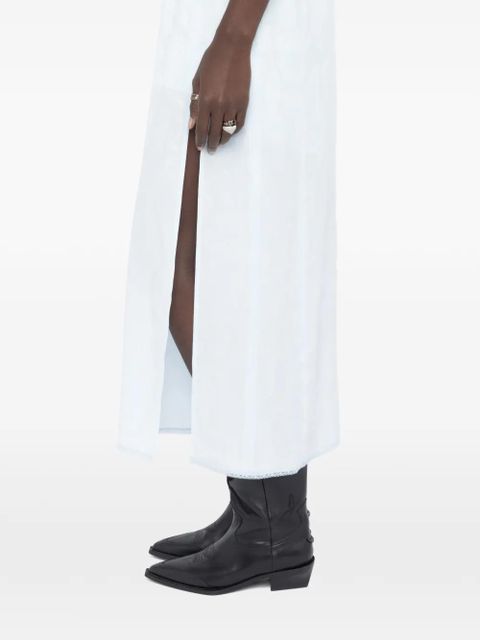 Zadig&Voltaire Ramelil paisley-pattern dress - Blue