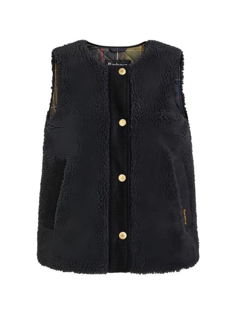 Barbour buttoned gillet - Black - zdjęcie produktu nr 1