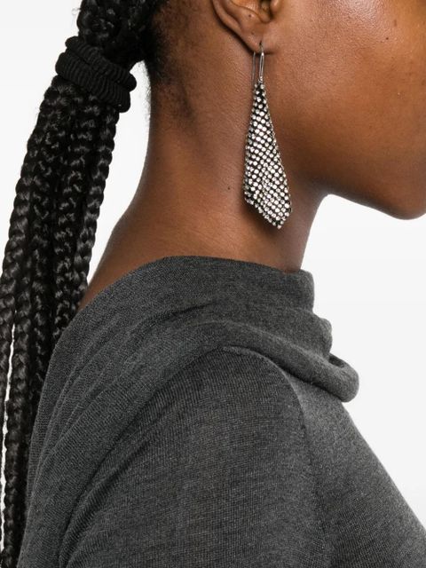 Aya Muse long-sleeve mini dress - Grey