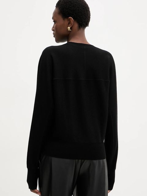 Pinko sweter damski kolor czarny lekki 105417 A18M