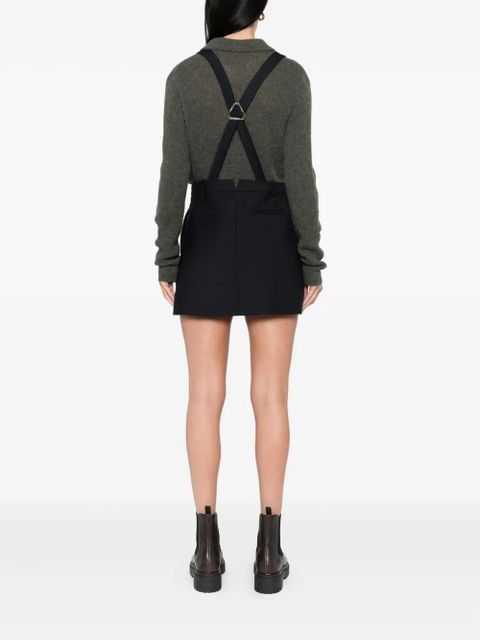 Maje cross-back dress - Blue