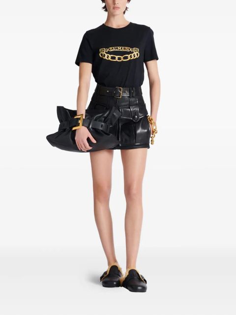 Balmain Balmain Chain-print T-shirt - Black