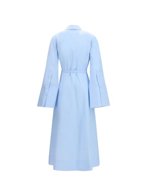 Gabriela Hearst Carmina flared-sleeve dress - Blue - zdjęcie produktu nr 2