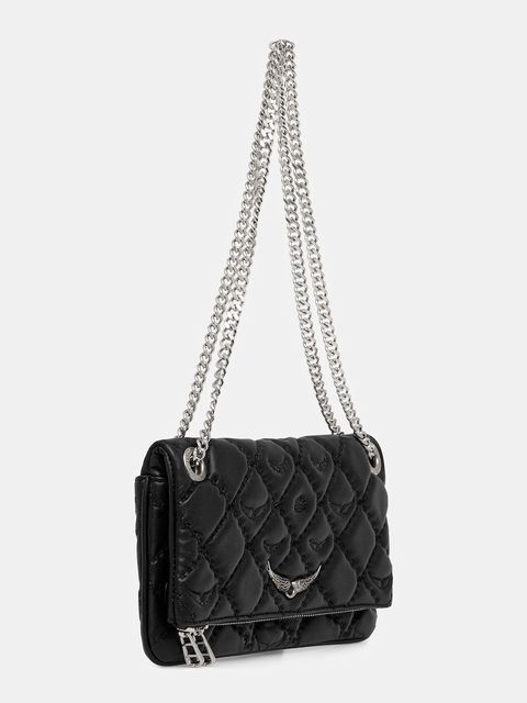 ZADIG&VOLTAIRE torebka skórzana kolor czarny LWBA04053 - zdjęcie produktu nr 2