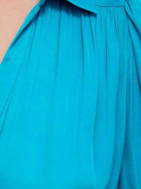 Morgan koszula CECIL damska kolor niebieski regular z kołnierzykiem klasycznym