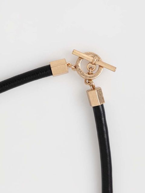 AllSaints naszyjnik skórzany