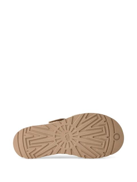 UGG GoldenGaze suede slides - Neutrals