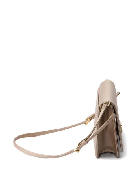 Prada leather mini bag - Neutrals