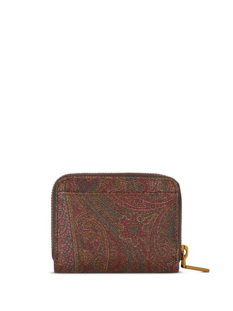 ETRO Pegaso zip-around wallet - Brown