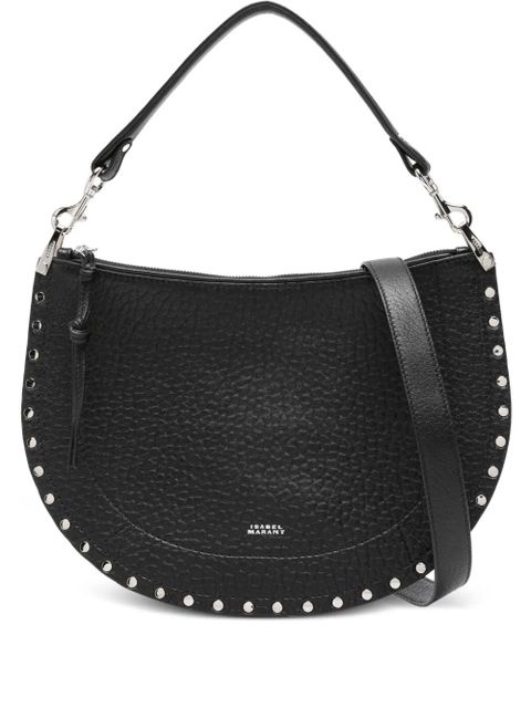 ISABEL MARANT Oskan studded shoulder bag - Black - zdjęcie produktu nr 1