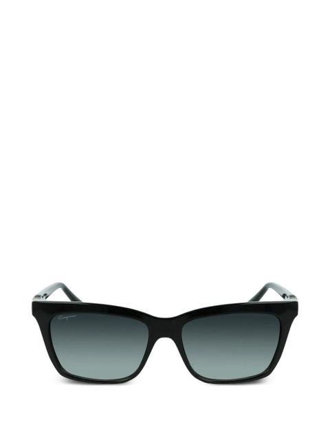 Ferragamo square-frame sunglasses - Black - zdjęcie produktu nr 1