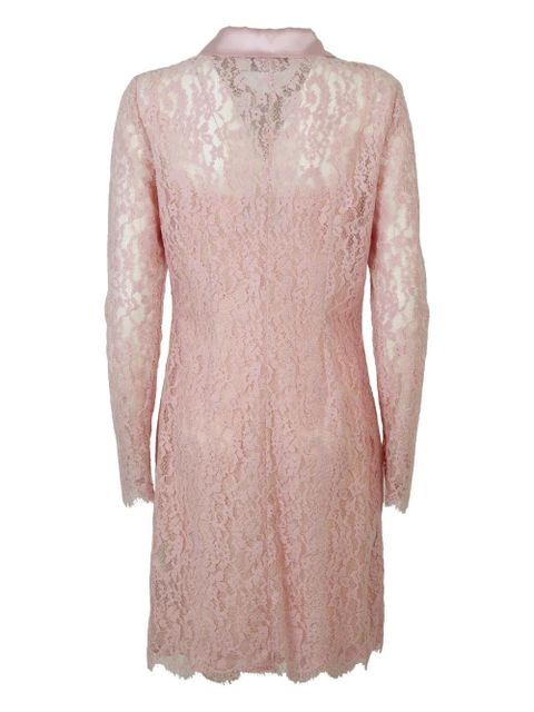 Blumarine lace point-collar dress - Pink - zdjęcie produktu nr 2