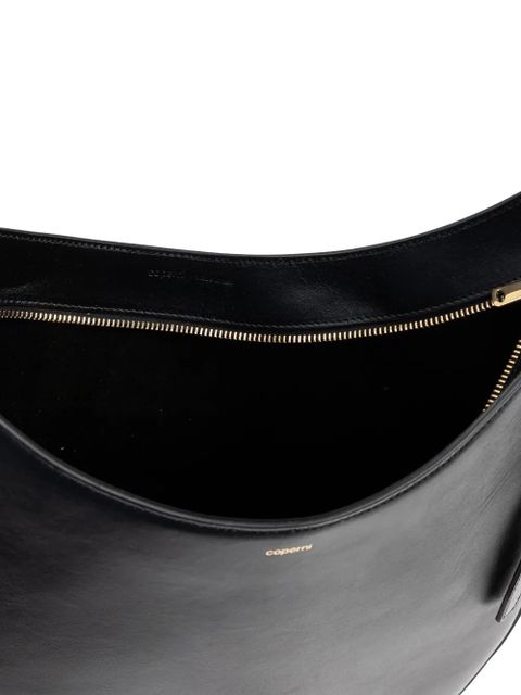 Coperni leather shoulder bag - Black