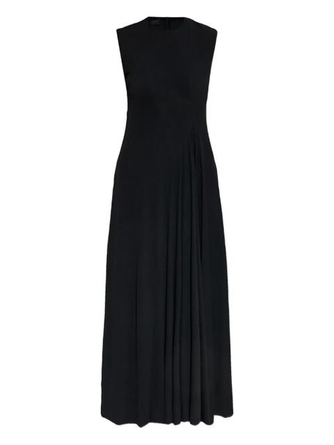 Balenciaga sleeveless pleated maxi dress - Black - zdjęcie produktu nr 1