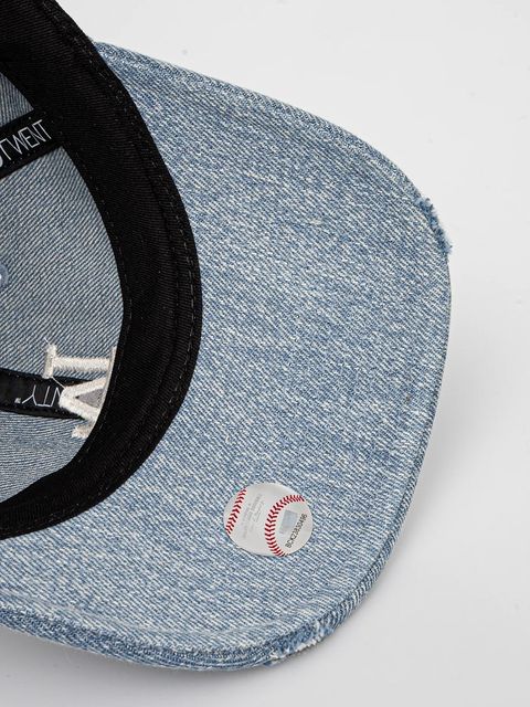 New Era czapka z daszkiem jeansowa