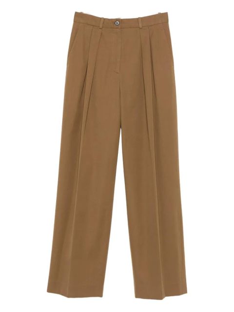 The Row Igor button pleated trousers - Brown - zdjęcie produktu nr 1