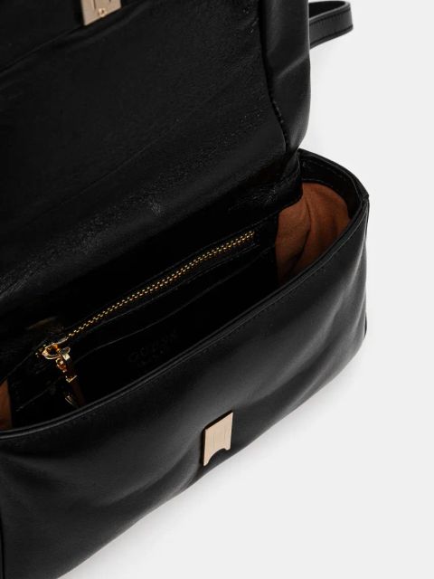 Guess torebka skórzana ALIZEE kolor czarny HWAZAA L5115