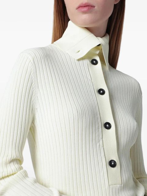 ENTIRE STUDIOS button turtleneck sweater - Neutrals