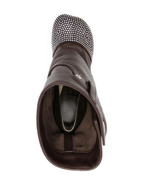 LOEWE Toy 95mm leather boots - Brown