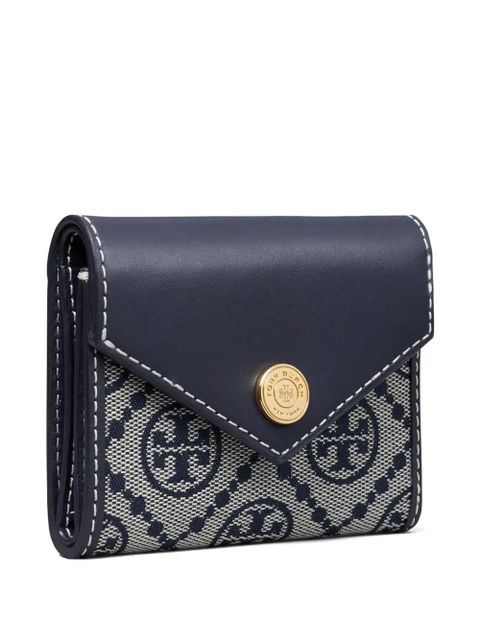 Tory Burch T-monogram envelope wallet - Blue - zdjęcie produktu nr 2