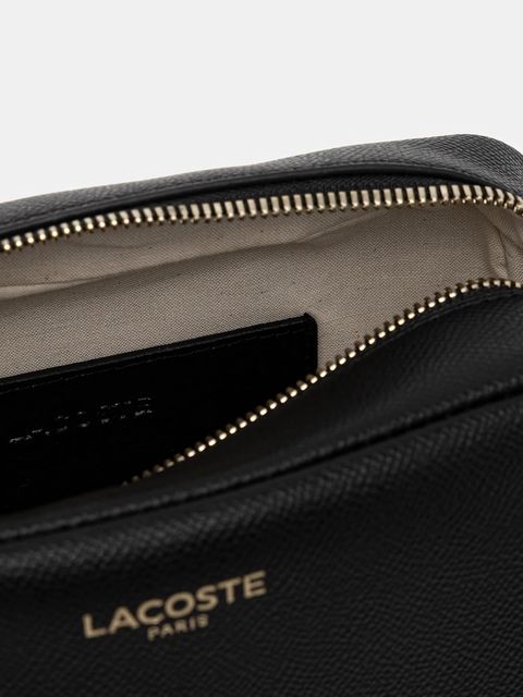 Lacoste torebka skórzana kolor czarny NF5100PH