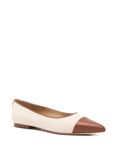 Lauren Ralph Lauren Londyn cap-toe ballet flats - Neutrals - zdjęcie produktu nr 2