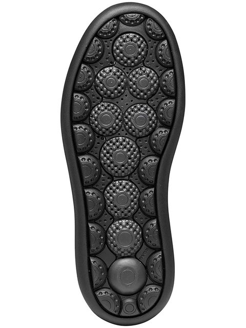 Geox botki skórzane D SPHERICA ECUB-2 damskie kolor czarny na platformie D56WVA 00085 C9999