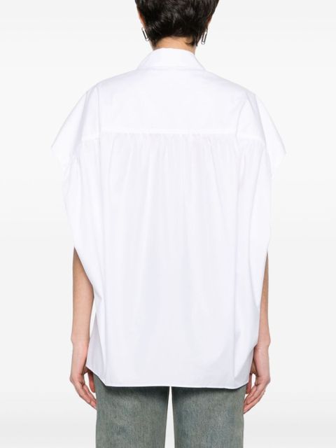 Marni poplin sleeveless shirt - White