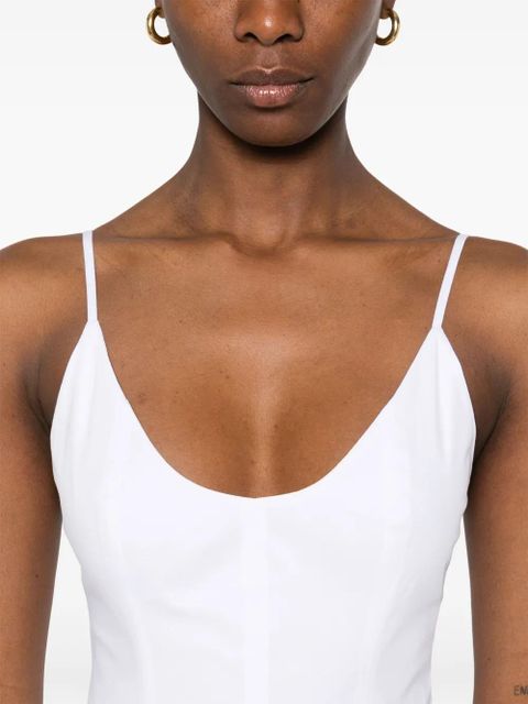 STAUD Dena dress - White