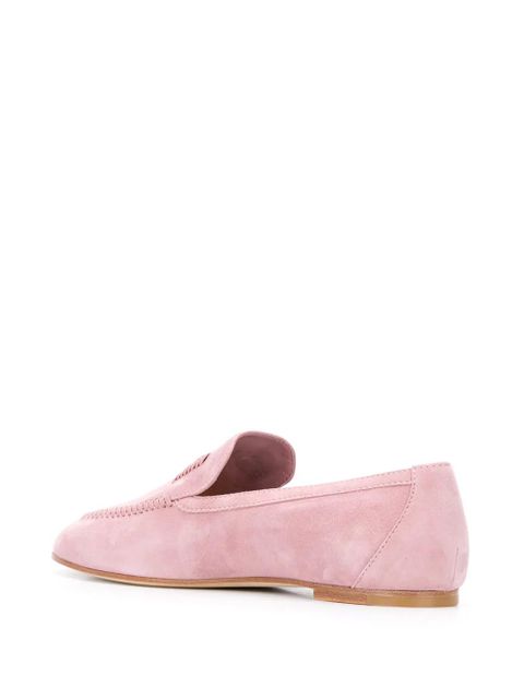 Tod's woven logo loafers - Pink
