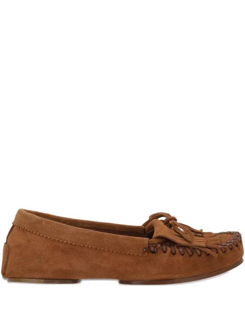 Paris Texas Indiana suede loafers - Brown - zdjęcie produktu nr 1